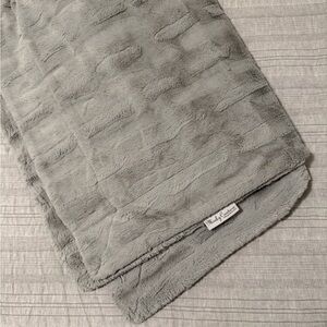 Minky Couture Gray Sorbet Blanket
